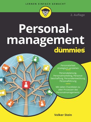 cover image of Personalmanagement f&uuml;r Dummies